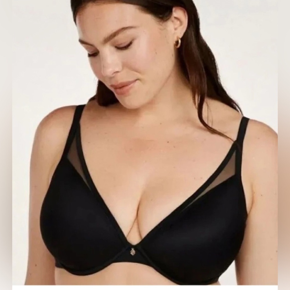 ThirdLove 24/7 Classic contour plunge Black Bra size 30G
